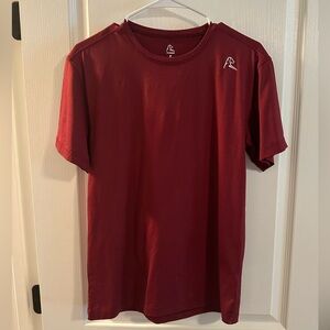 Rhoback short sleeve t shirt red in size small